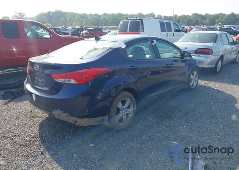 2013 Hyundai Elantra Gls/Limited из США, поврежденный, VIN 5NPDH4AE9DH277914